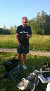 Mats fixar grillen